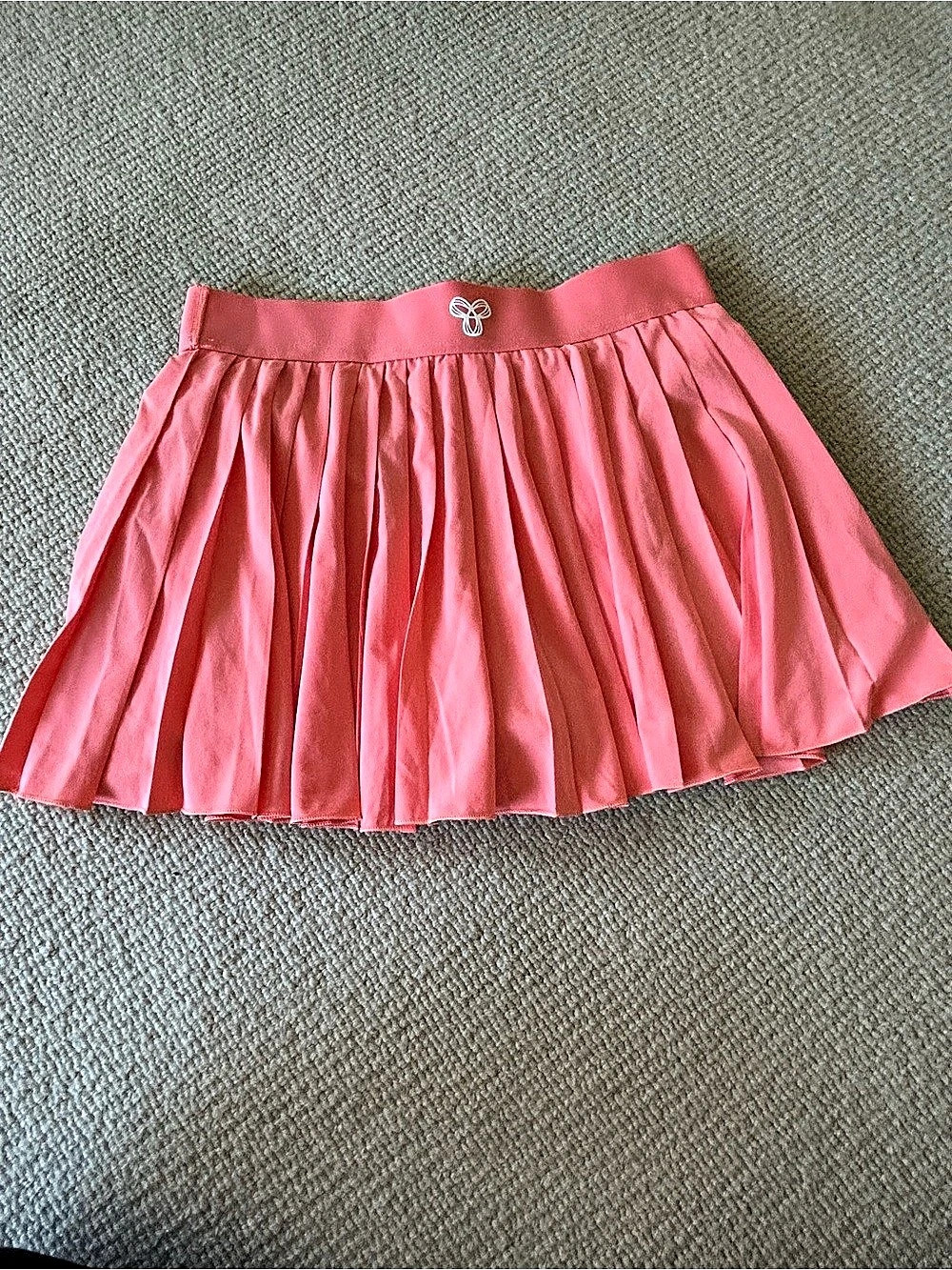 TnAction Pleated Mini Skirt in Pink Size Medium